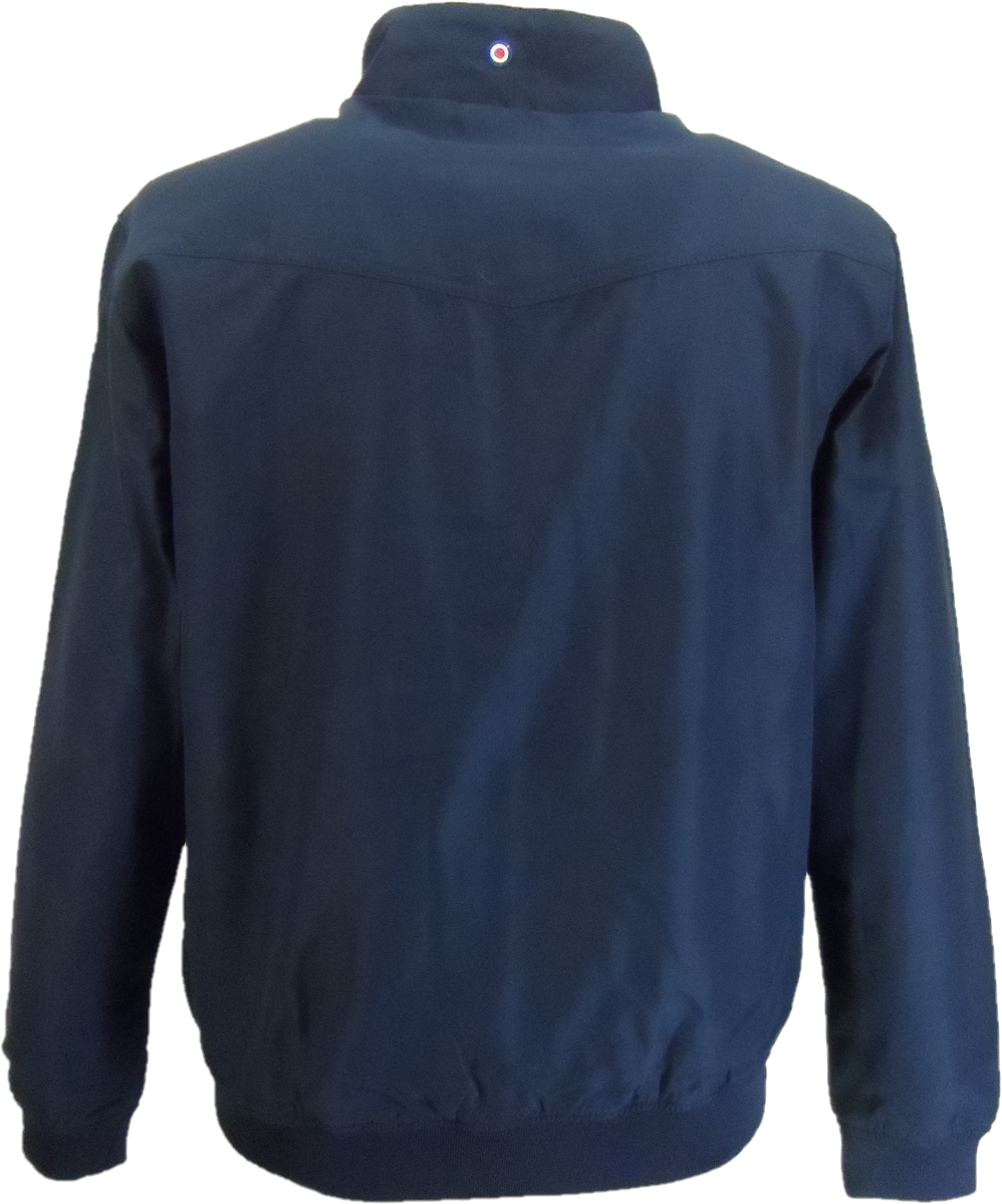 Lambretta Navy Blue Showerproof Harrington Jacket