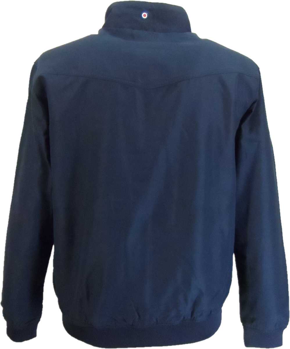 Marineblaue, wasserfeste Harrington-Jacke Lambretta