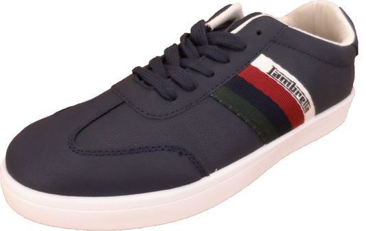 Lambretta Navy Retro Mod Trainers