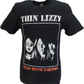 Camisetas Officially Licensed para hombre Thin Lizzy Bad Reputation
