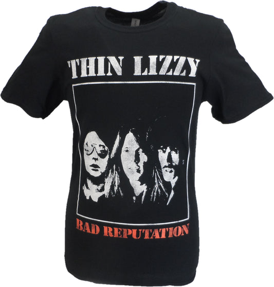 Officially Licensed Herren-T-Shirts „Thin Lizzy Bad Reputation“.