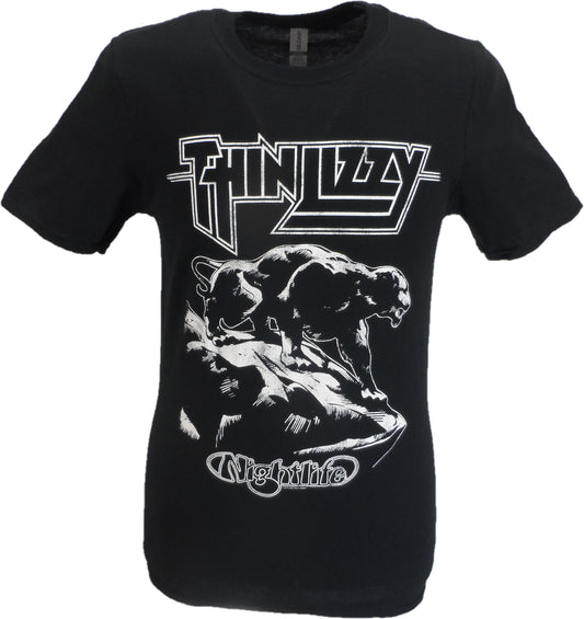 Officially Licensed Herren-T-Shirts „Thin Lizzy Nightlife“.