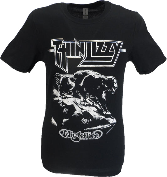 T-shirts minces Lizzy Nightlife pour hommes Officially Licensed