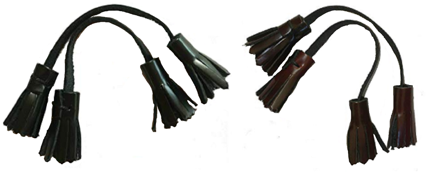 Ikon original Leather Replacement Tassels for Loafers