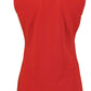 Mod Dress für Damen in Rot und Weiß mit Target-Knöpfen