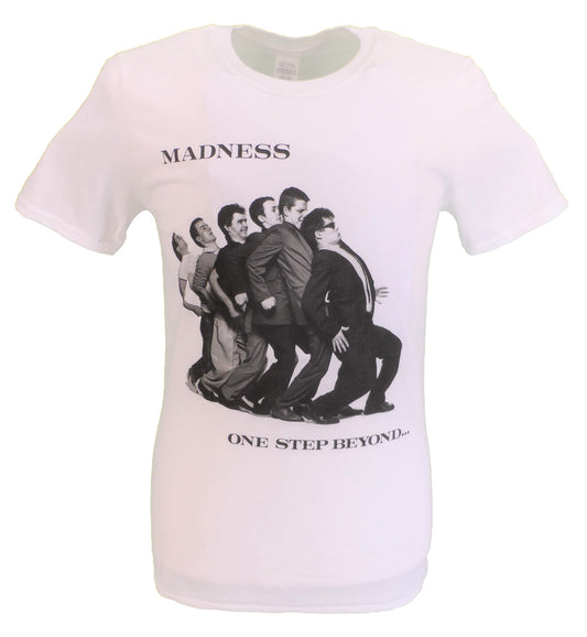 T-shirt officiel blanc Madness One Step Beyond pour homme