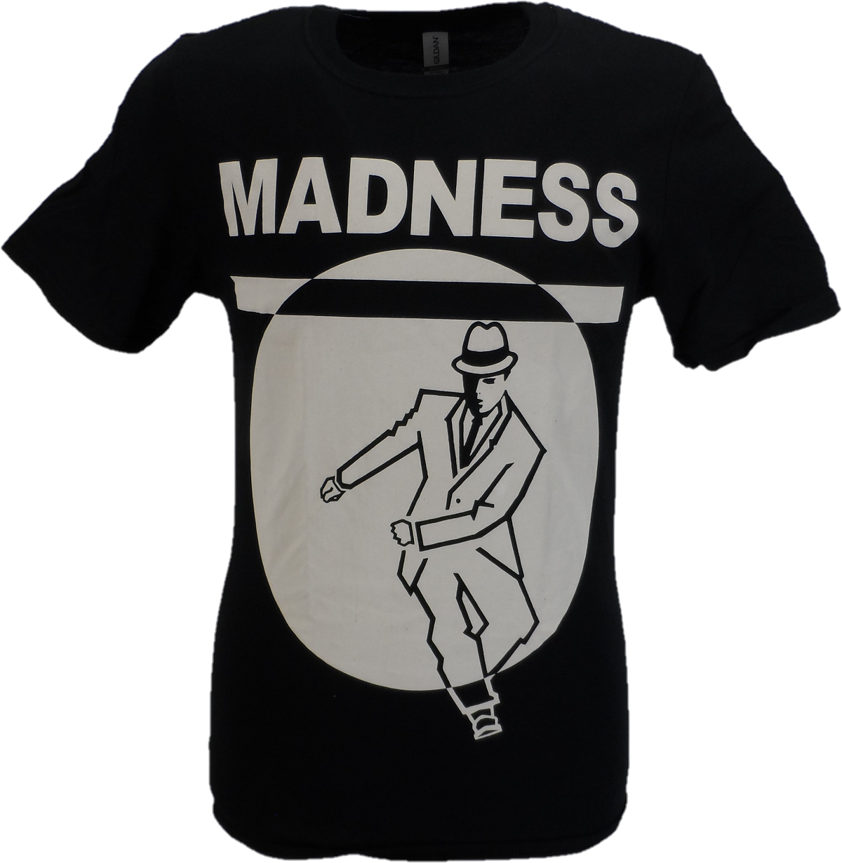 Schwarzes offizielles Madness Skaman-T-Shirt für Herren