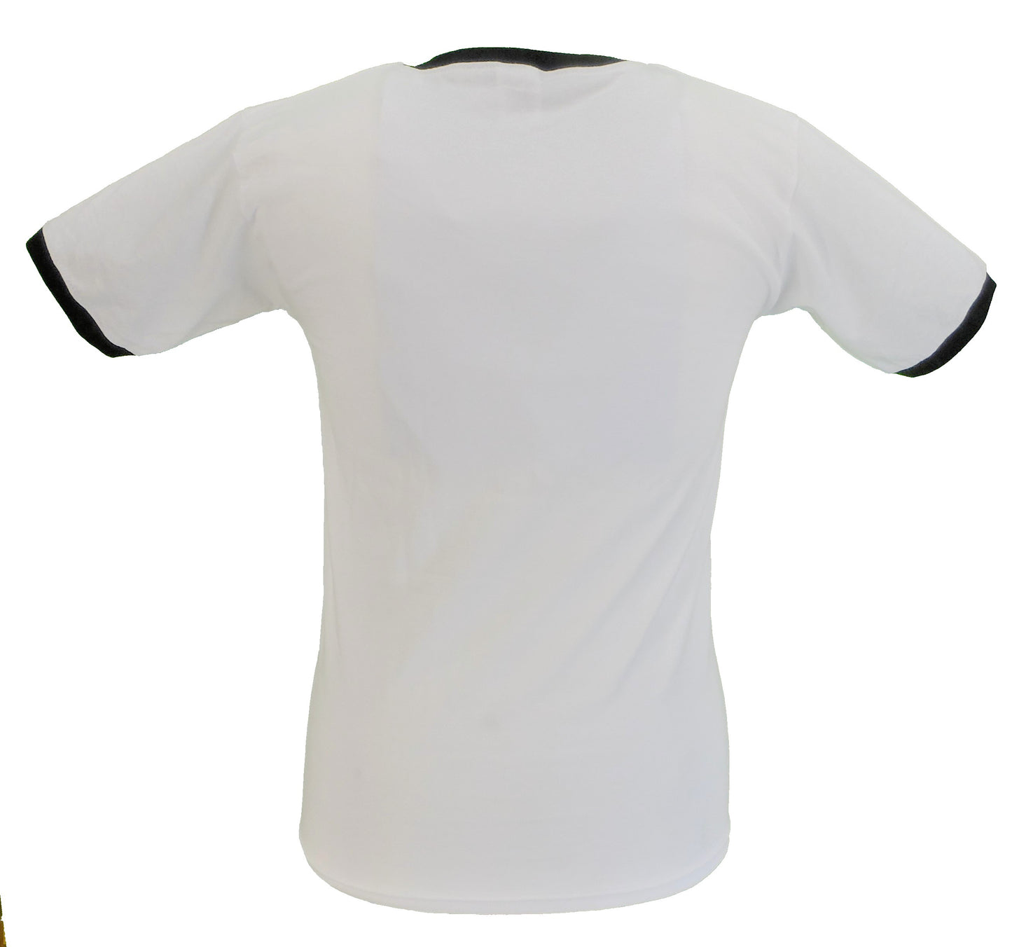 Weißes offizielles Madness Walt Retro-Ringer-T-Shirt für Herren