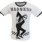 Mens White Official Madness Walt Retro Ringer T Shirt