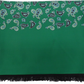 Mazeys klassiske retro mod mod kvast tørklæde grøn paisley