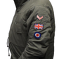 Mens Khaki Fishtail Fully Sherpa Lined Parka Coat