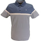 Merc Mens Clarence Slate Blue Classic Polo Shirts