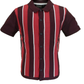 Merc London Ravendale Mahogany Red Collared Knit Polo Cardigan