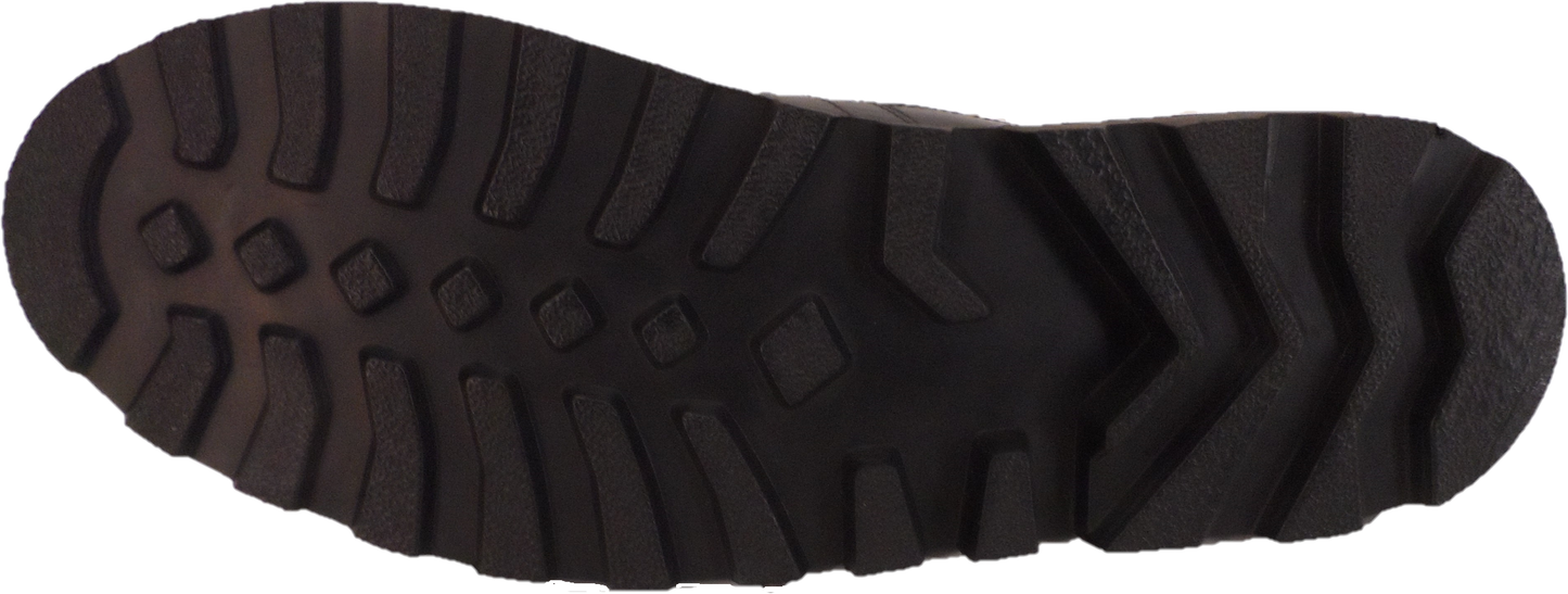Ikon Original Monkey Boots aus schwarzem Leder im 1970er-Jahre-Stil