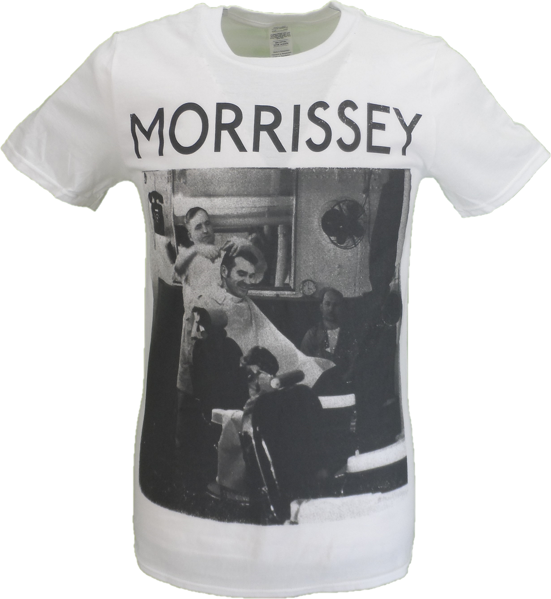 Mens Official Morrissey Barber Shop T Shirt