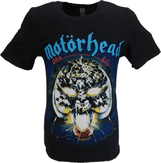 Magliette da uomo Officially Licensed Motorhead Over Kill