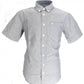 Farah Navy Oxford Cotton Short Sleeved Retro Mod Button Down Shirts