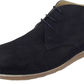 Ikon Original Navy Blue Nomad 70s Mod Style Real Suede Desert Boots