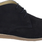 Ikon Original Navy Blue Nomad 70s Mod Style Real Suede Desert Boots