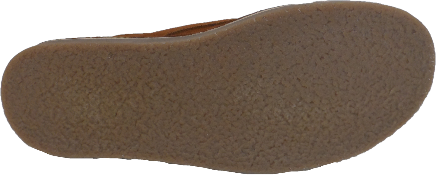 Ikon Original Cognac/Tan Nomad 70s Mod Style Real Suede Desert Boots