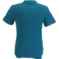 Lambretta Men`s Teal Green Paisley Trim 100% Cotton Polo Shirts