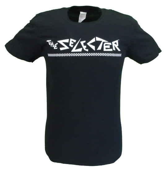 Mens Black Official The Selecter Logo T Shirts