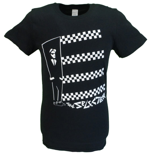 Camisetas oficiales The Selecter 2 tonos negras para hombre