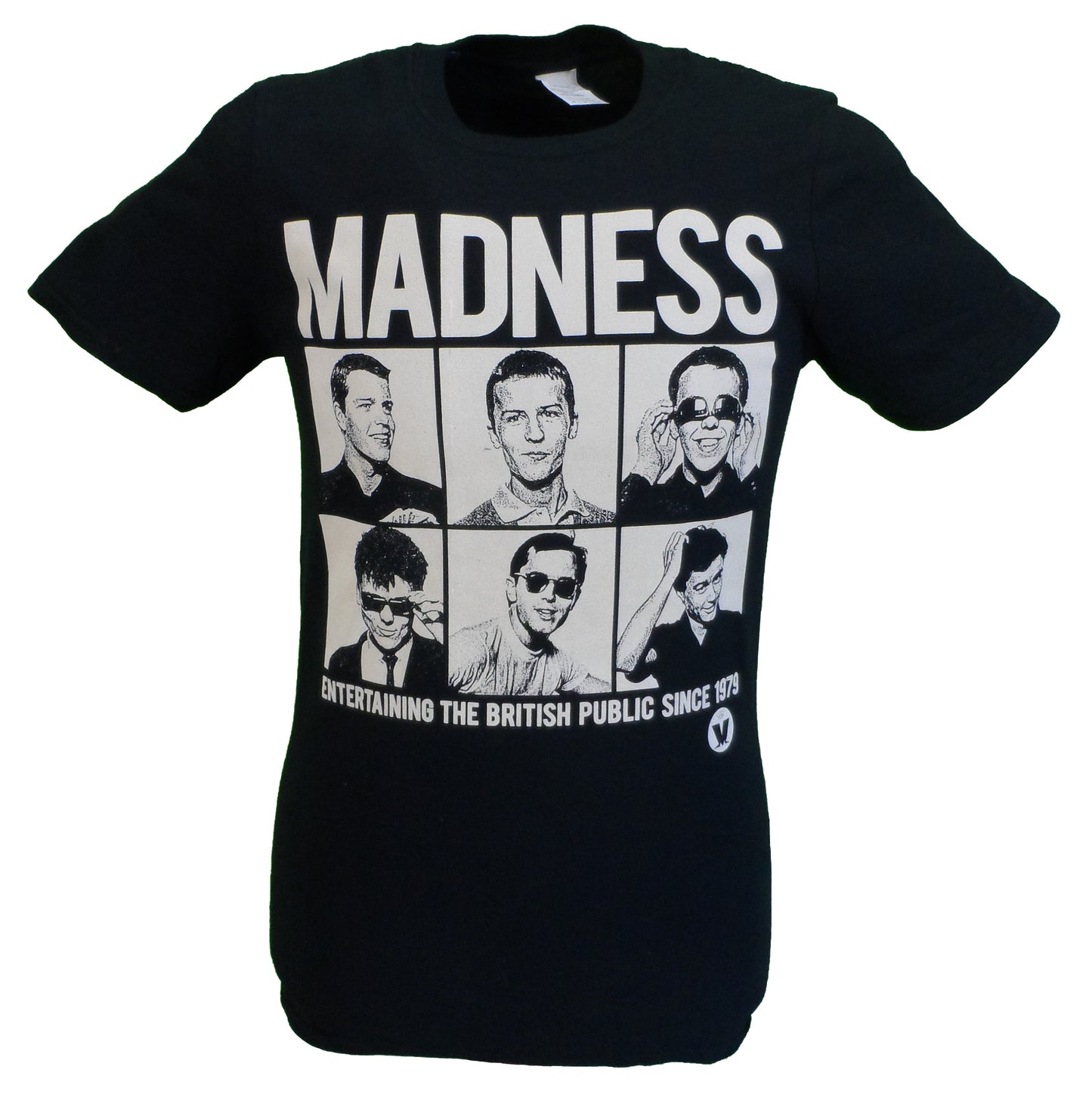 Mens Black Official Madness Since 1979 T Shirt