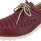 Pod Original Chaussures en cuir rétro mod lennox rouges