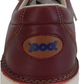 Pod Original Chaussures en cuir rétro mod lennox rouges