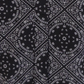 Relco Mens Black Paisley Short Sleeved Retro Mod Button Down Shirt