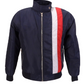 Mazeys Mens Navy Blue Racing Bomber Jackets