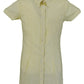 Relco Ladies Yellow Oxford Retro Shirt Dress