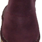 Roamers Burgundy Retro 70s Mod Style Real Suede Desert Boots
