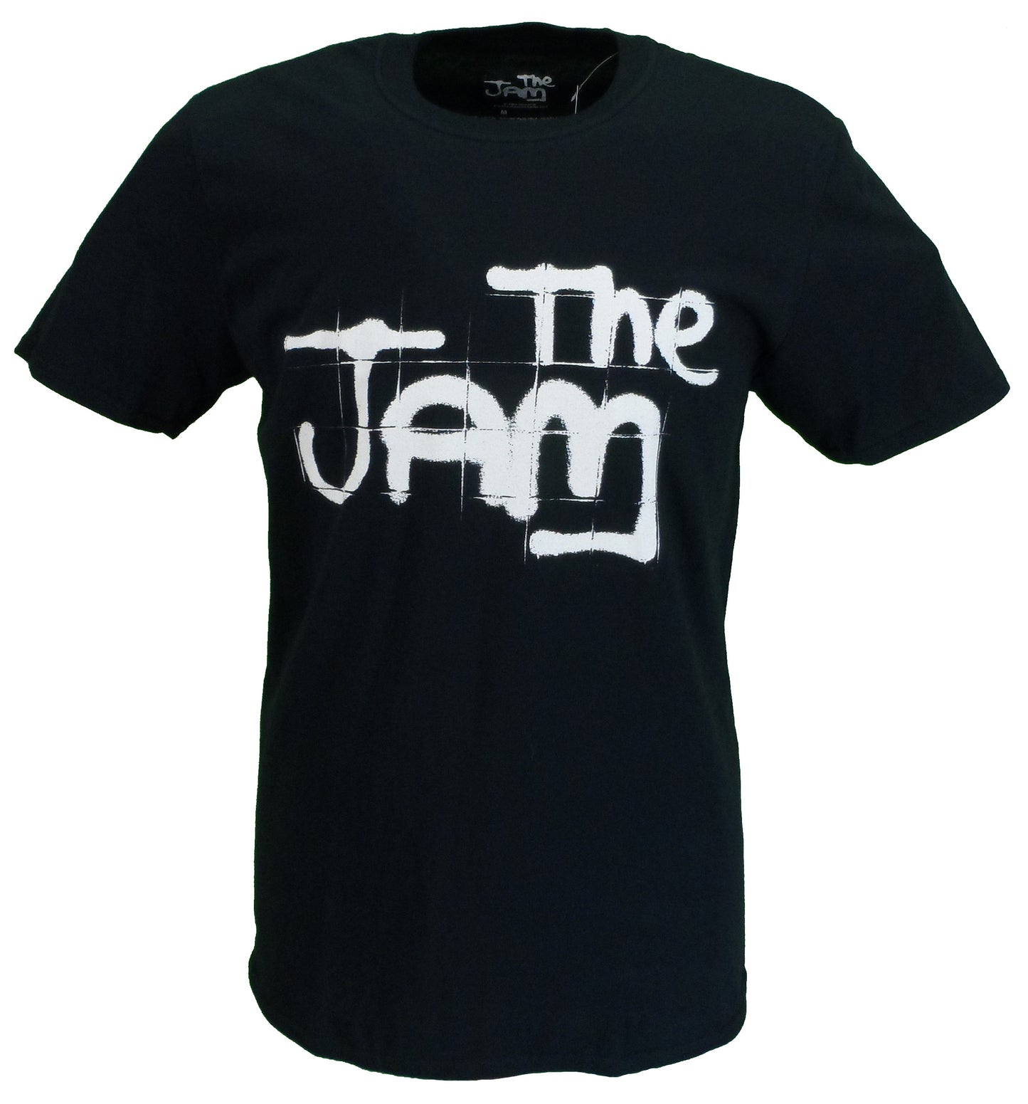 T-shirt ufficiale nera da uomo The Jam