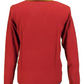 Run & Fly Mens Red Retro Stripe Knitted Cycling Top