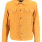 Run & Fly Mens 60s Retro Vintage Gold Cord Western Trucker Jacket