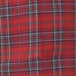 Run & Fly Mens 60s Vintage Retro Mod Checked Red Tartan Skinny Fit Trousers