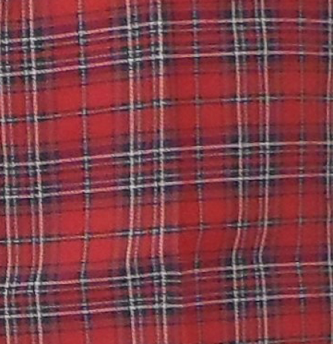 بنطال Run & Fly الرجالي ذو التصميم الرجعي في الستينيات من طراز Run & Fly ذو مربعات من قماش الترتان الأحمر