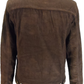 Run & Fly chaqueta de camionero marrón occidental de cordón retro vintage de los años 60 para hombre