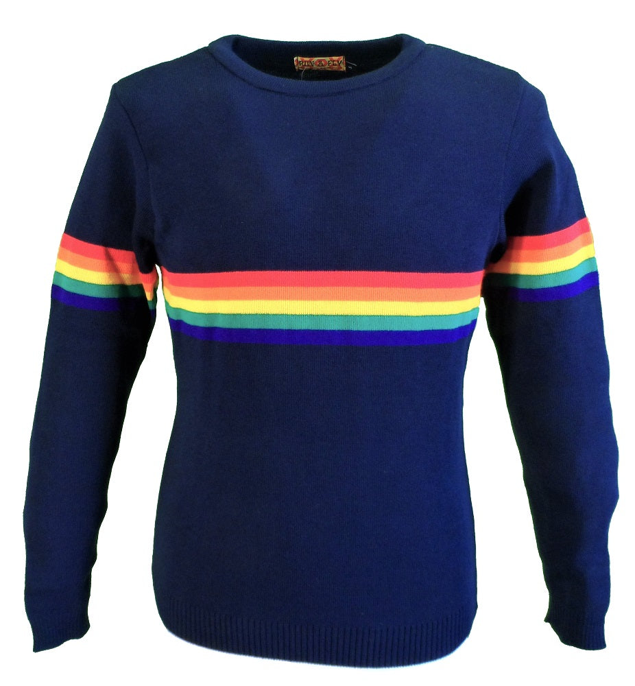 Mens Striped Jumpers