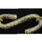 Cinture a serpente elastiche in tinta unita retrò unisex anni '70, larghe 1 pollice