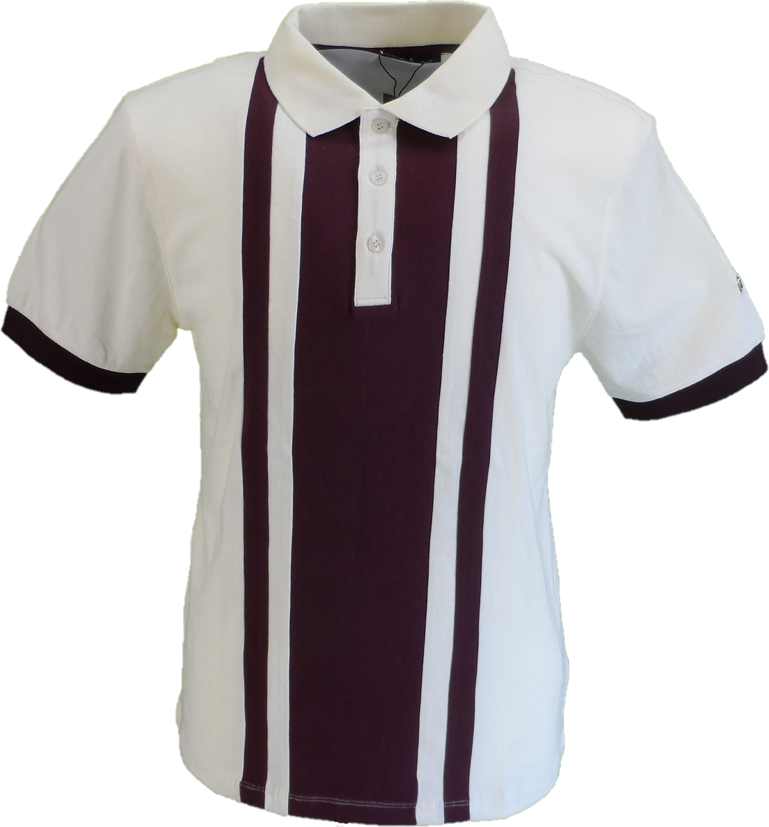 Merc Herren-Poloshirts in Fry-Elfenbein