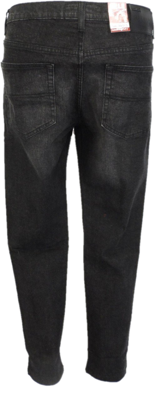 Relco Black Sandblast Skinny Stretch Jeans