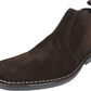 حذاء Roamers Brown Classic Mod، SKA، حذاء تشيلسي من تاجر الصحراء القديم