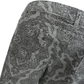 Run & Fly Mens Silver Grey Vintage Jimi Hendrix Paisley Retro Bellbottom Flares