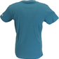 Lambretta Mens Blue Moon Badges Target Retro T Shirt