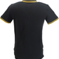 Lambretta Black & Gold Retro Target Logo 100% Cotton Polo Shirts