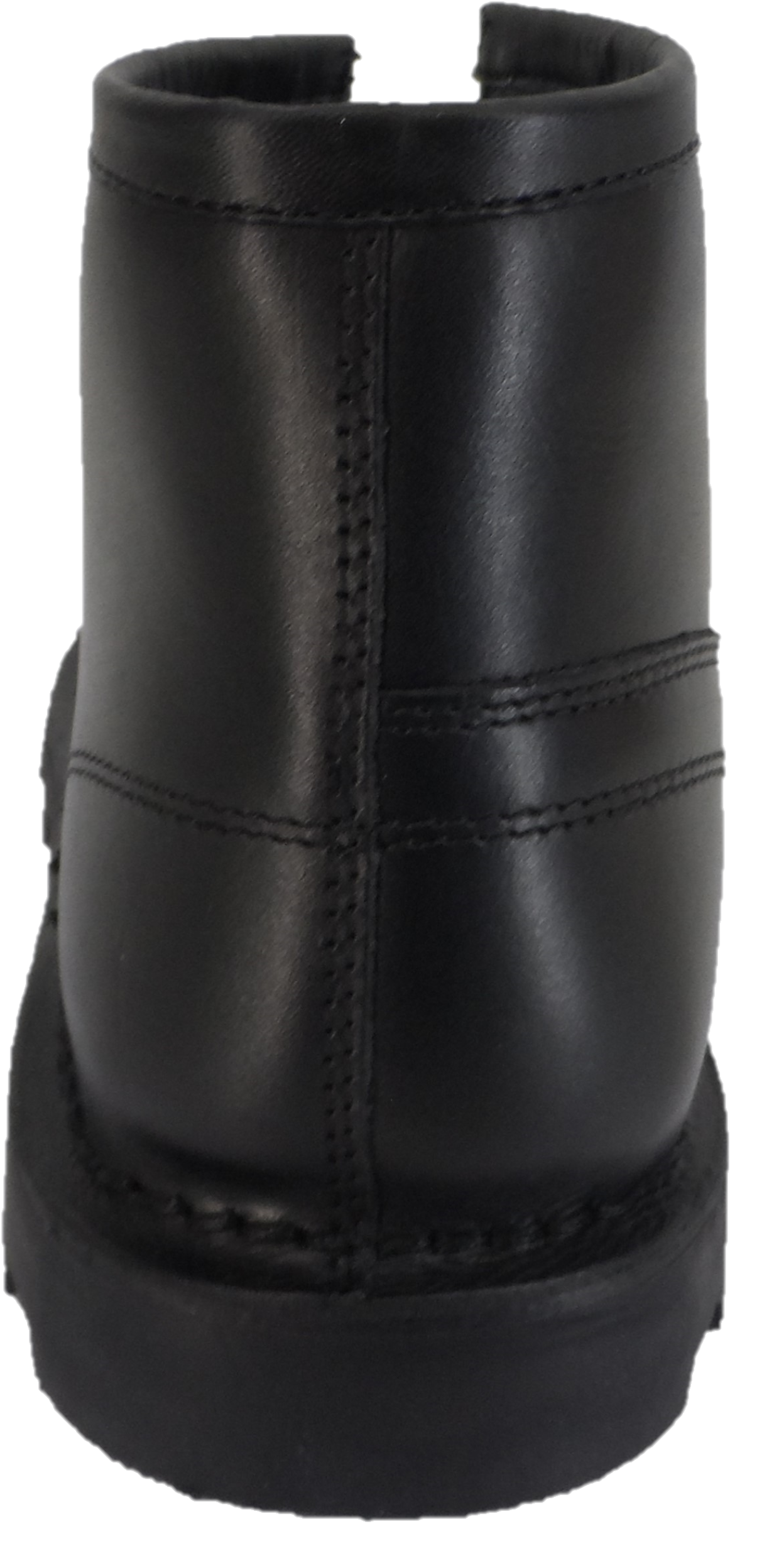 Grafters Originale 1970'er stil sorte læder Monkey Boots