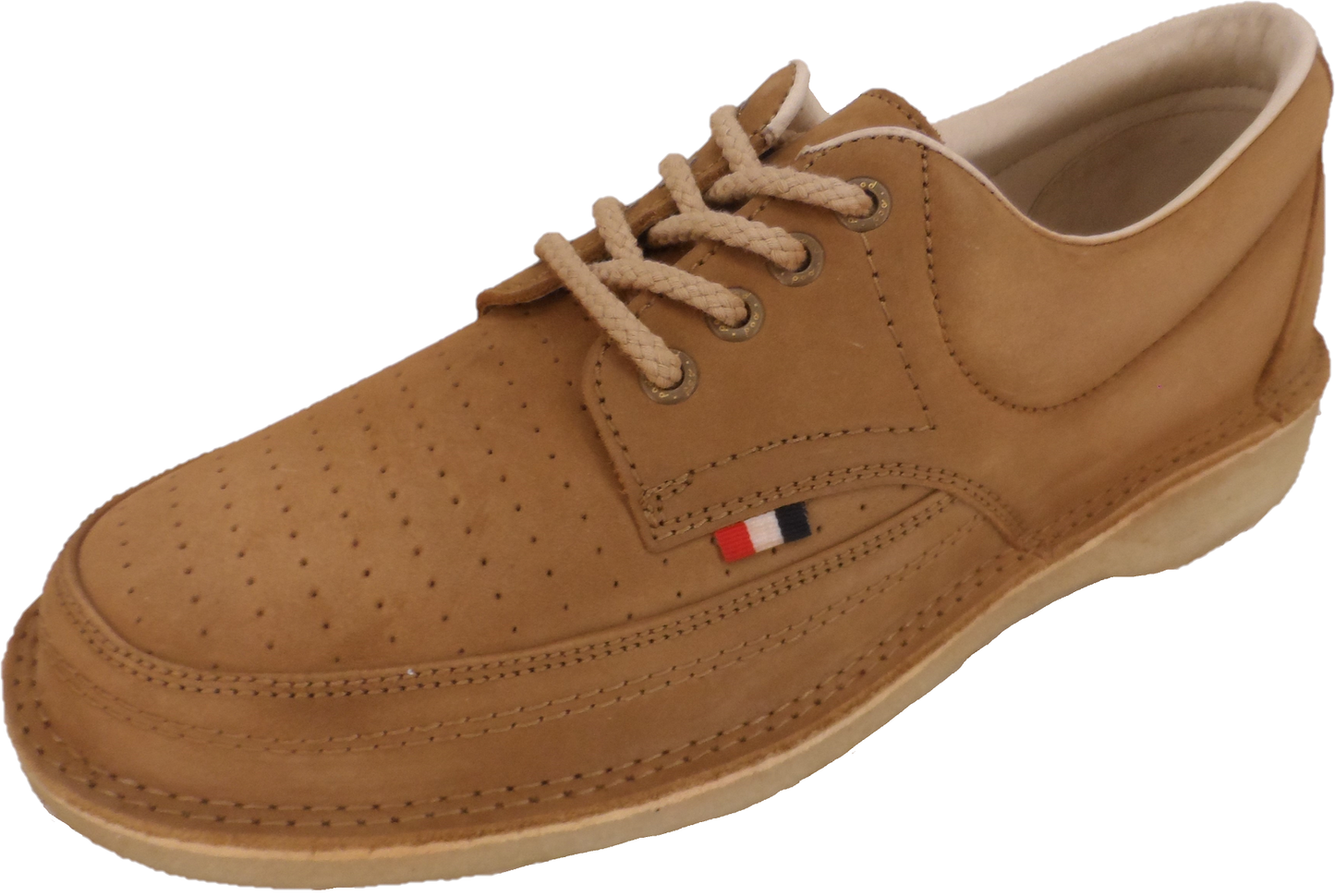 Pod Original Camel Gallagher Retro Nubuck Leather Shoes